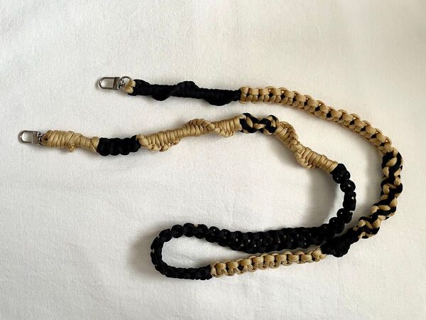 パラコード スマホ ショルダー ストラップ ハンドメイド