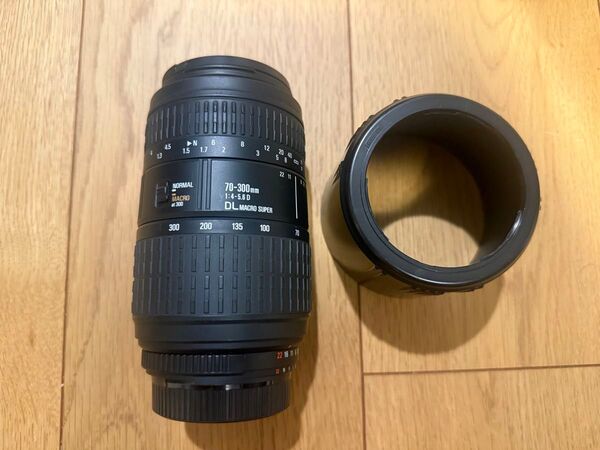 SIGMA 70-300mm DL Macro Super 美品 ニコンFマウント用
