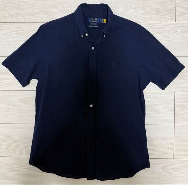 Polo Ralph Lauren ネイビー 半袖シャツ M