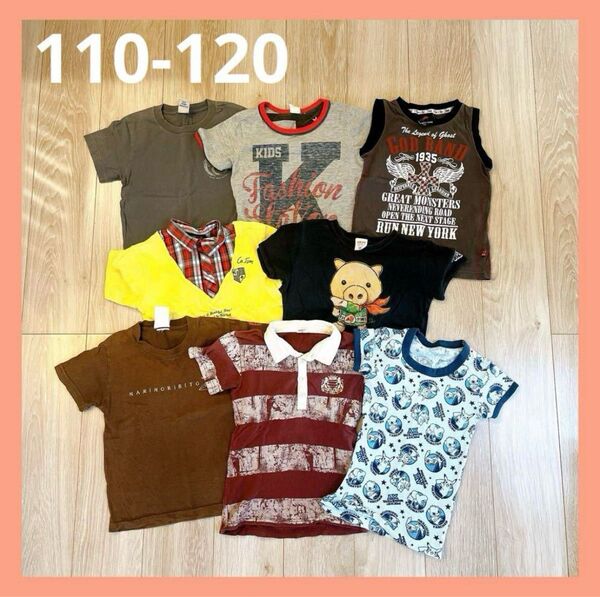 子供 キッズ 服 半袖 Tシャツ 120 110 まとめ売り セット ポケモン 男の子 トップス