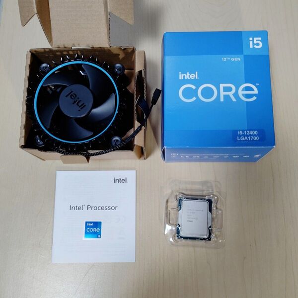 Intel Core i5 12400 BOX グラフィック機能付 LGA1700