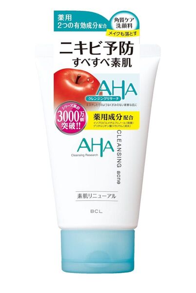 BCL 素肌リニューアル 薬用洗顔料 AHA クレンジングリサーチ