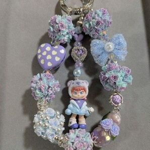 DORA ミニフィギュア付き ビーズ ストラップ