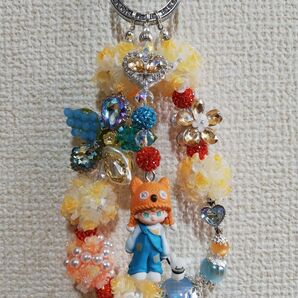 DORA ミニフィギュア付き ビーズ ストラップ