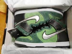 [ быстрое решение ]Nike Dunk High pro sb brut us11.5 29.5cm Dunk стандартный чёрный с биркой Vintage неиспользуемый товар 