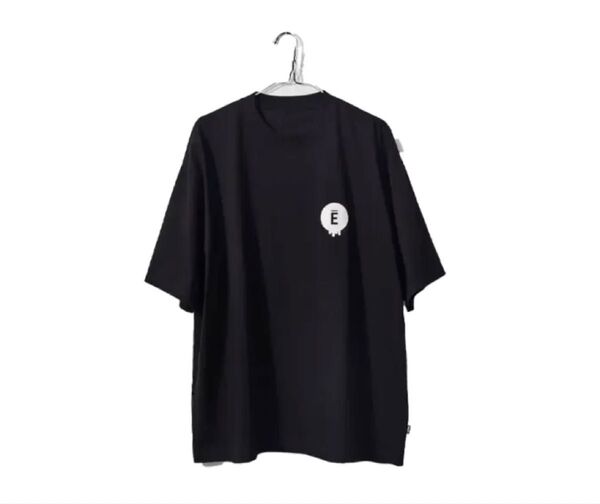 ENNOY Circle Drip T-Shirt "Black" SS25BRENCT03AM サイズL