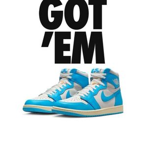 NIKE エアジョーダン1 レトロ HIGH OG "UNC Reimagined" メンズシューズ