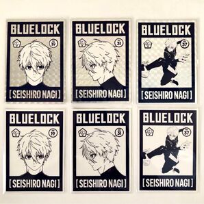 ブルーロック × アディダス オリジナルカードステッカー 凪誠士郎 全6種