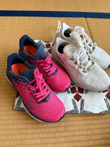 最終お値下げ致しました!!NIKE ナイキ NBニューバランス ランニングシューズ 2足セット (サイズ23.5cm)