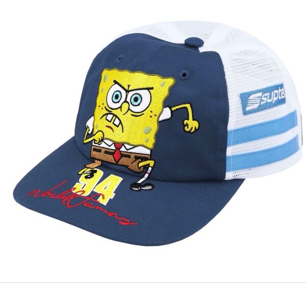 Supreme x SpongeBob Jeff Hamilton Mesh Back 6-Panel "White"