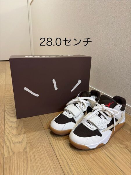 Travis Scott × Nike Jordan Jumpman Jack TR "Sail and Dark Mocha"