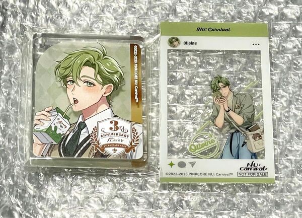 NU:カーニバル ニューカーニバル ぬカニ オリビン アニメイトカフェ アニメイト コロッタ 特典 カード