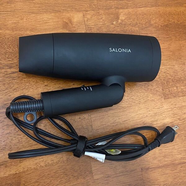 SALONIA サロニア ヘアドライヤー 速乾 ドライヤー SL-013BK 大風量