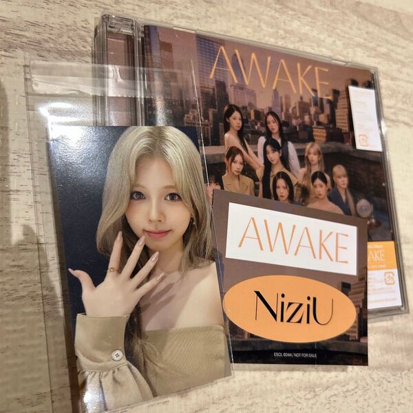 NiziU AWAKE 通常盤 リク トレカ