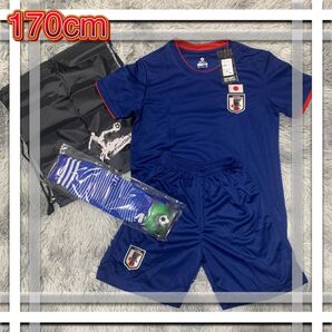 子供用サッカーユニフォーム 4点セット サッカーウェア練習着 ソックス付き 28