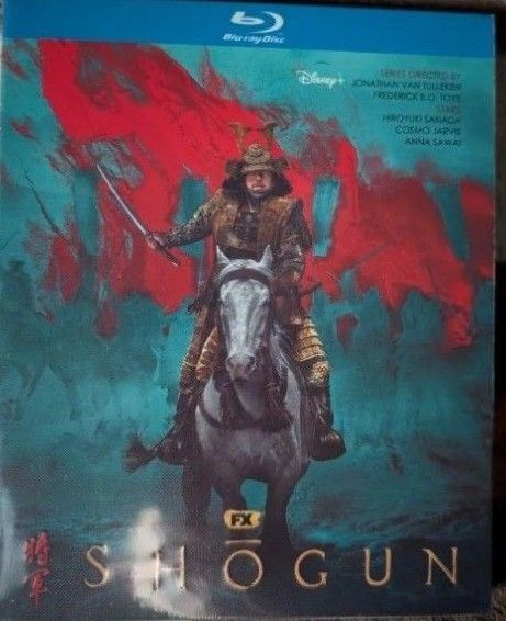 開封済 真田広之「将軍shogun」海外ブルーレイ 2枚組 日本語字幕音声あり リージョンフリー 外箱付き