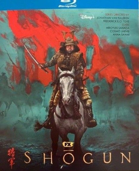 開封済 真田広之「将軍shogun」海外ブルーレイ 2枚組 日本語字幕音声あり リージョンフリー 外箱付き