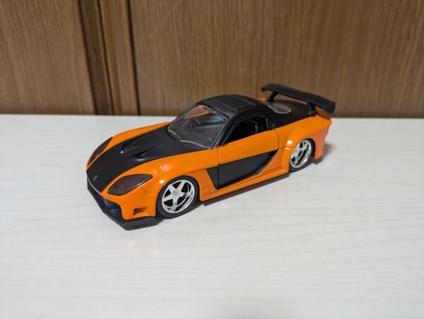 JADA TOYS 1/32 ワイルドスピード マツダ RX-7 FD3S ヴェイルサイド ハン ミニカー