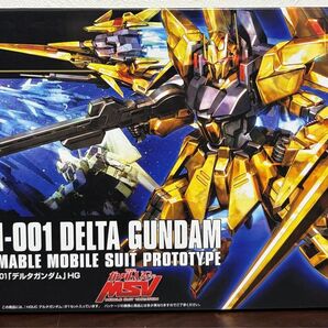 HG デルタガンダム ゴールドメッキ仕様 未組立