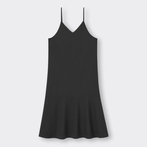 GU バックリボンキャミソールワンピース