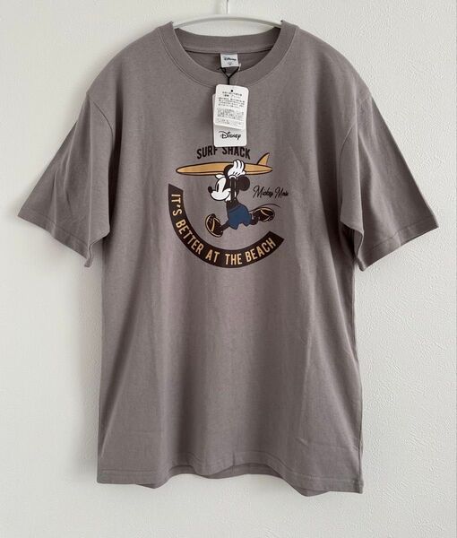 新品タグ付き Disney ディズニー サーフTシャツ