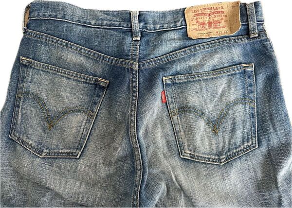 Levi's リーバイス 505-03 ペイントステッチ used加工 ジーンズ デニム