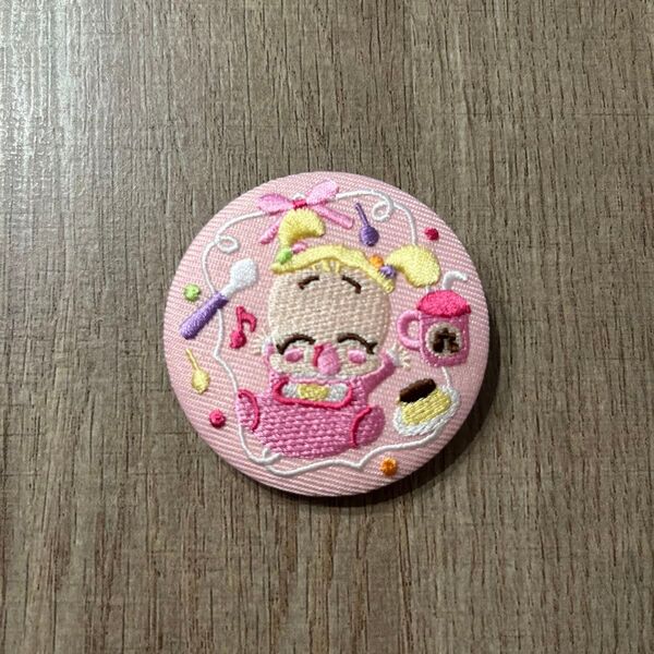 刺繍缶バッジ おジャ魔女どれみ ハナちゃん