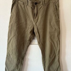 TOMMY トミーヒルフィガー パンツ メンズ 34 7分丈パンツ カーキ