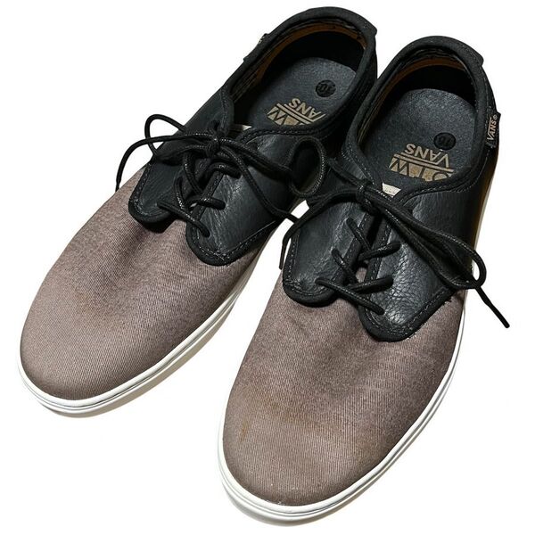 【最上級ライン】OTW by VANS ルドロウ 28cm キャンバス地×本革