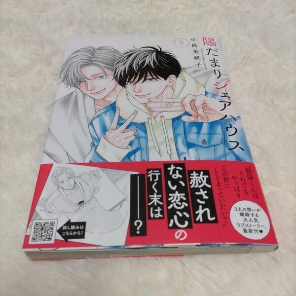 陽だまりシェアハウス 9巻 小島美帆子 秋田書店 2025年5月初版発行 帯・ビニールカバー付
