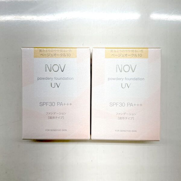 NOV ノブ パウダリーファンデーションUV レフィル ベージュオークル10