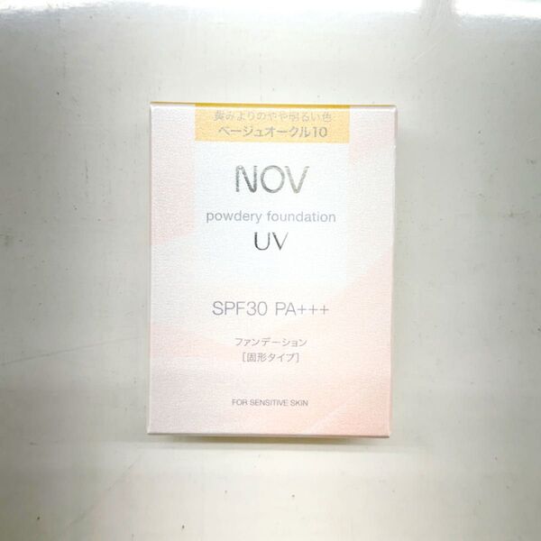 NOV ノブ パウダリーファンデーションUV ベージュオークル10