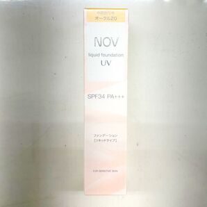 NOV ノブ リキッドファンデーションUV ファンデーション オークル20