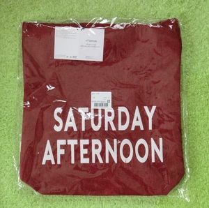 [ new goods ] Logo tote bag red [ unopened ]