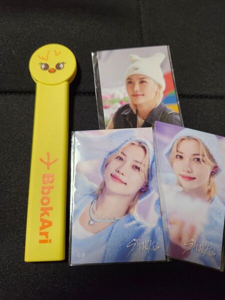 SKZOO うちわグリップ BbokAri ポガリStrayKids フィリックス ステッカー ピリ スキズ