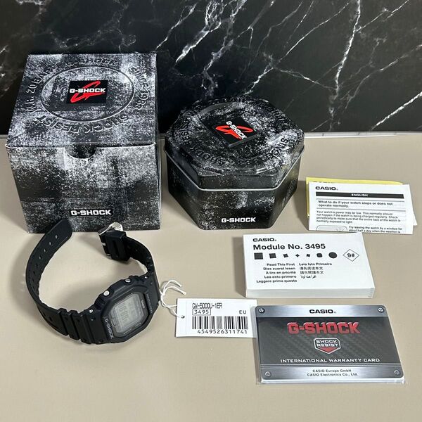 CASIO G-SHOCK GW-5000U-1ER 電波ソーラー腕時計
