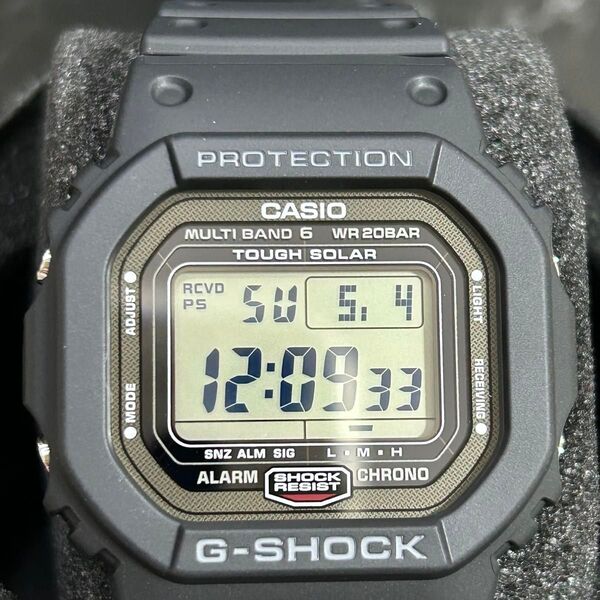 CASIO G-SHOCK GW-5000U-1ER 電波ソーラー腕時計