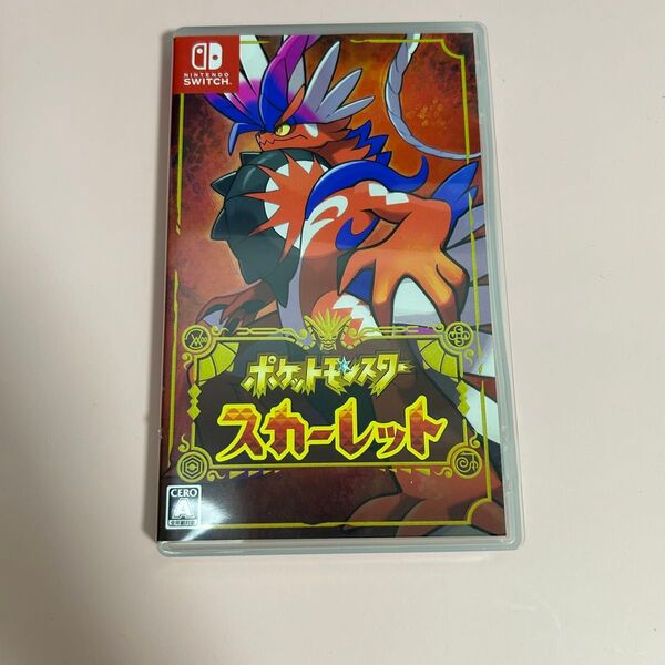 動作確認済 ポケモン スカーレット switch Nintendo ソフト
