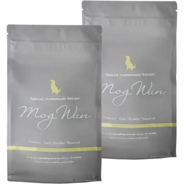Mogwan モグワン レティシアン 犬 dogドッグフード ドックフード ドライフード1.8kg 2袋 まとめ売り