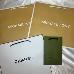 GUCCI・CHANEL ショッパー 紙袋 ブランド袋 【おまけ付き】