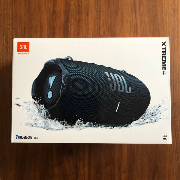 新品未開封 JBL XTREME4 ブルー 高音質 大容量バッテリー 防水ポータブルスピーカー JBLXTREME4BLUJN