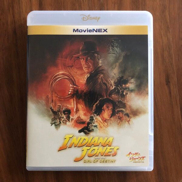 インディ・ジョーンズと運命のダイヤル ブルーレイ・ディスク+純正ケース 未再生 未使用 Blu-ray ハリソンフォード主演