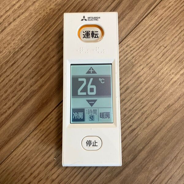 MITSUBISHI ELECTRIC エアコン WG168 24B5 展示用 リモコン