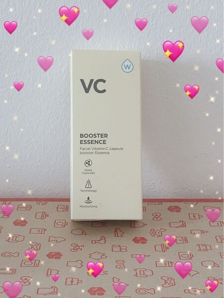 W.VCブースターエッセンス 美容液 ビタミンC 45mL