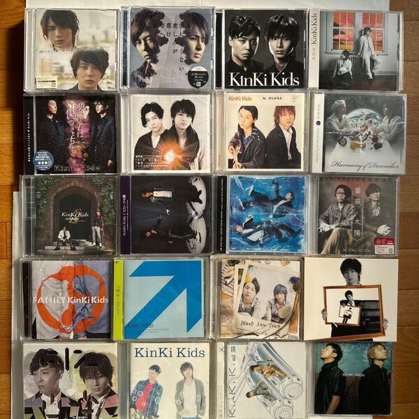 KinKi Kids シングルCD・会報・グッズまとめ売り
