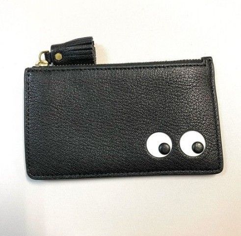 ANYA HINDMARCH アニヤハインドマーチ フラグメントケース 財布 小銭入れ L字ファスナー 本革