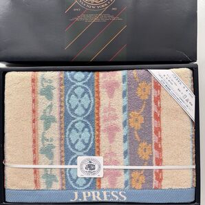 J.PRESS マルチカラー 厚手 バスタオル 新品 未使用