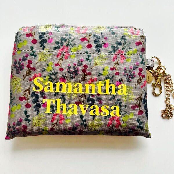 Samantha Thavasa サマンサタバサ 花柄 エコバッグ トートバック 未使用