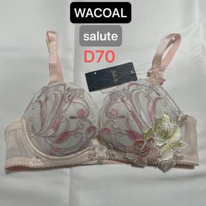 BTJ766|ワコール サルート 66G フロントエックスプラスブラ ブラジャー単品