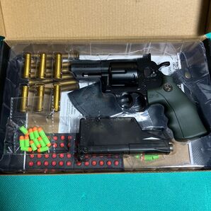 付属品多数! ZP-5 リボルバー エアガン 樹脂製 S&W コルト パイソン